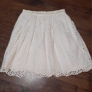 Talula Cotton Eyelet Skirt